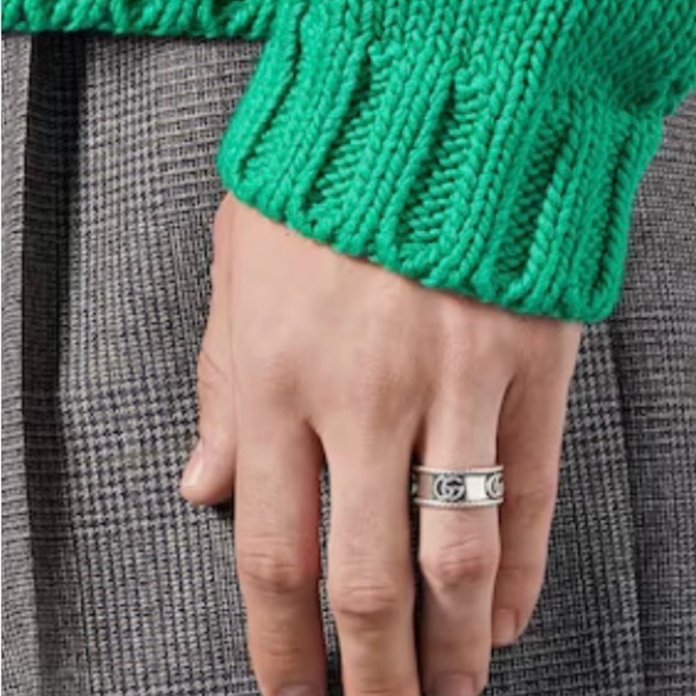 COPY - GUCCI double G ring - Picture 2 of 4